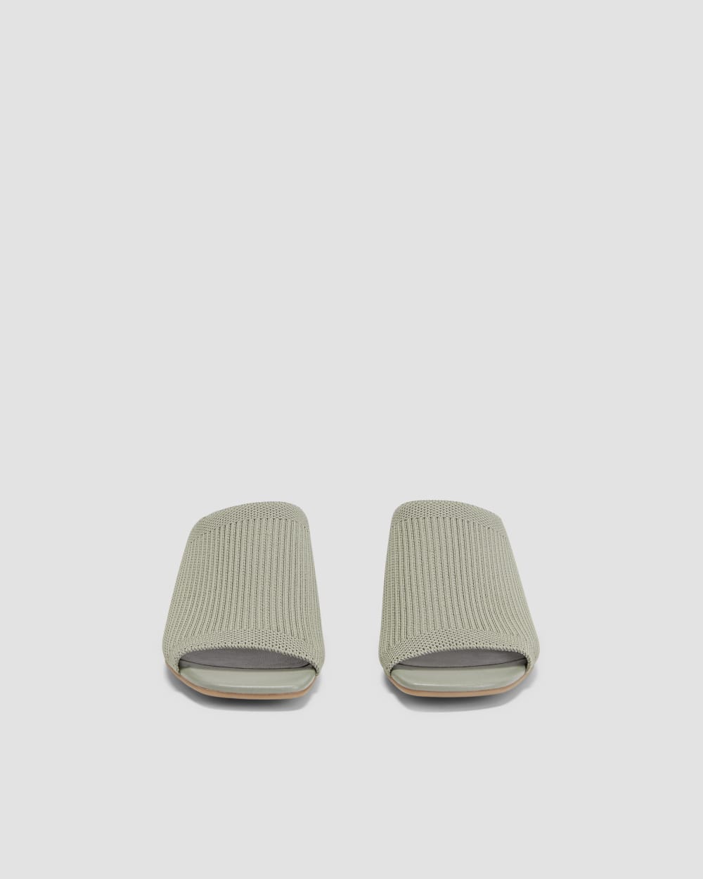 The Glove Mule in ReKnit in Seagrass — detail view