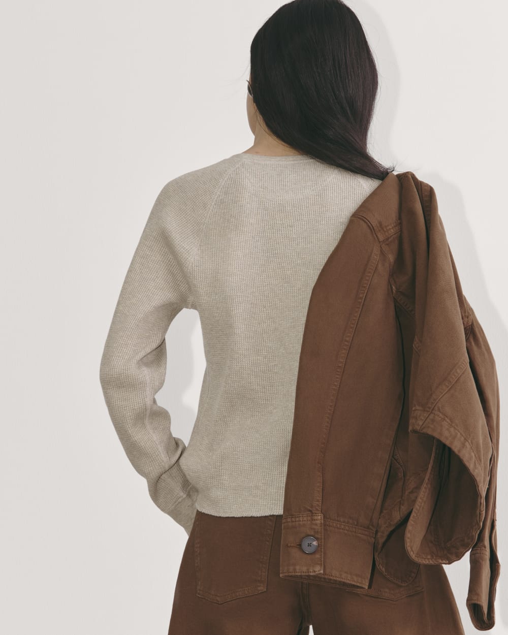 The Waffle Crew in Oatmeal Heather — detail view