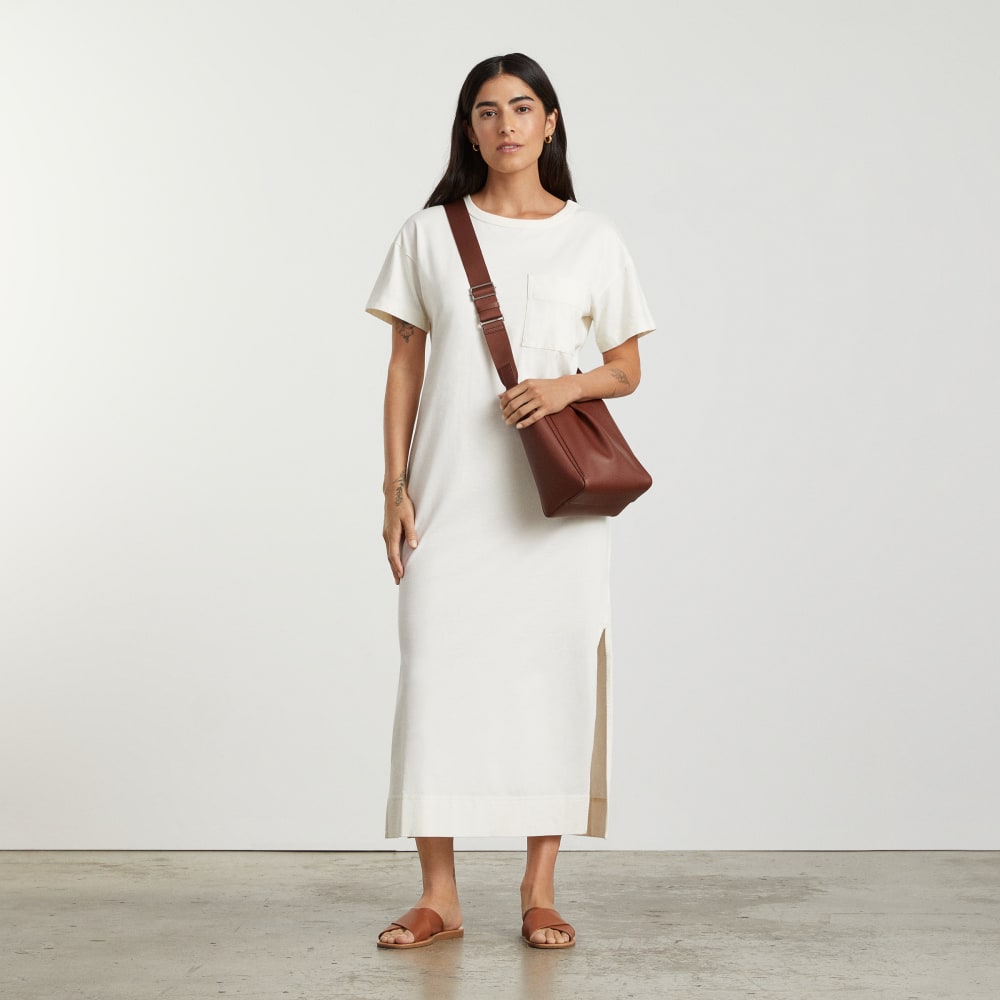 The Organic Weekend Maxi Dress in Canvas — alternate view
