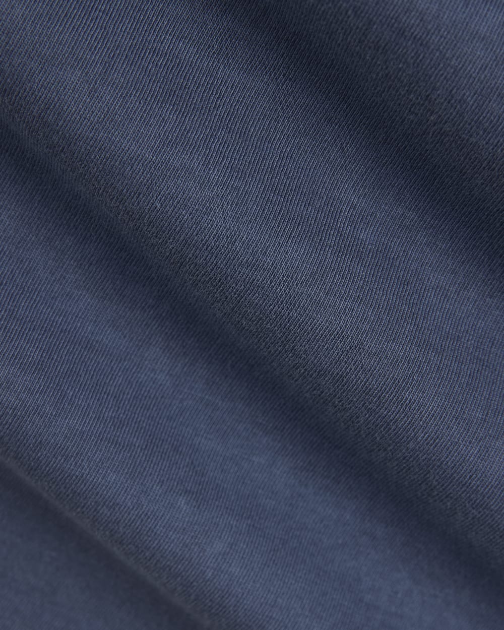 The Boyfriend Tank in Essential Cotton in Navy — detail view