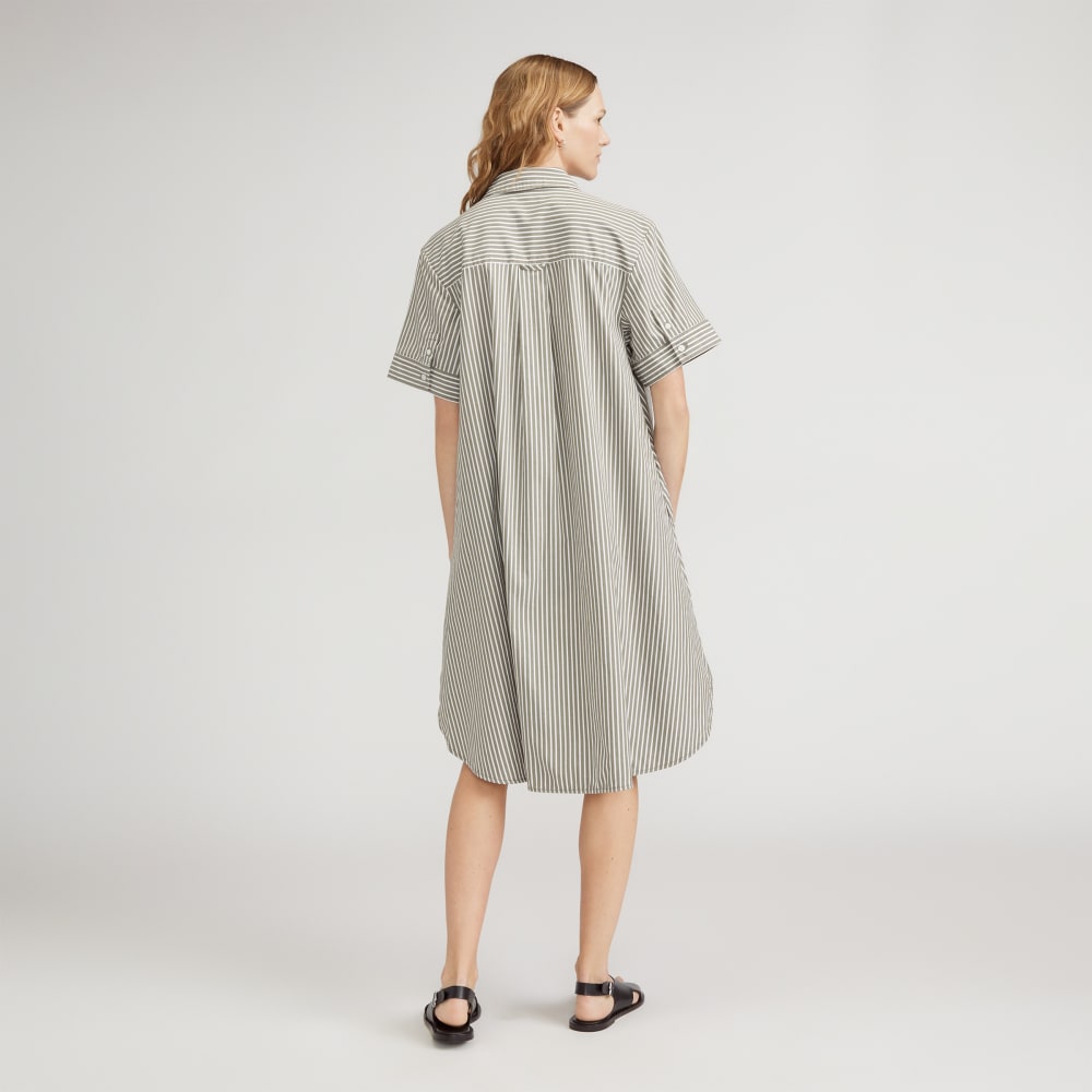 The Daytripper Dress in Kalamata / Canvas Tan — detail view