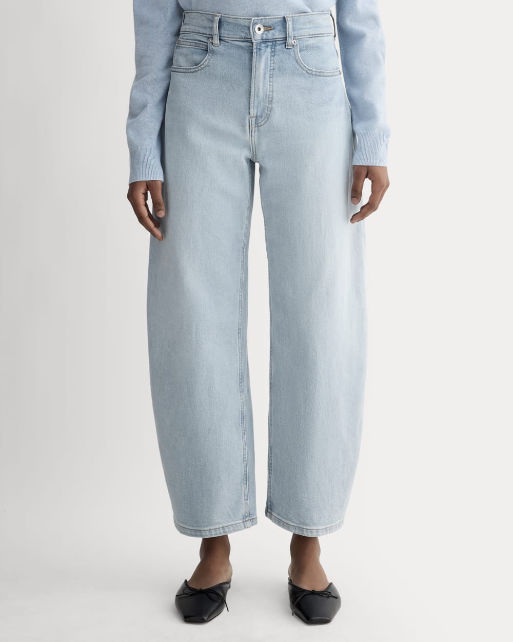 The Way-High® Curve Jean in Light Sky — detail view