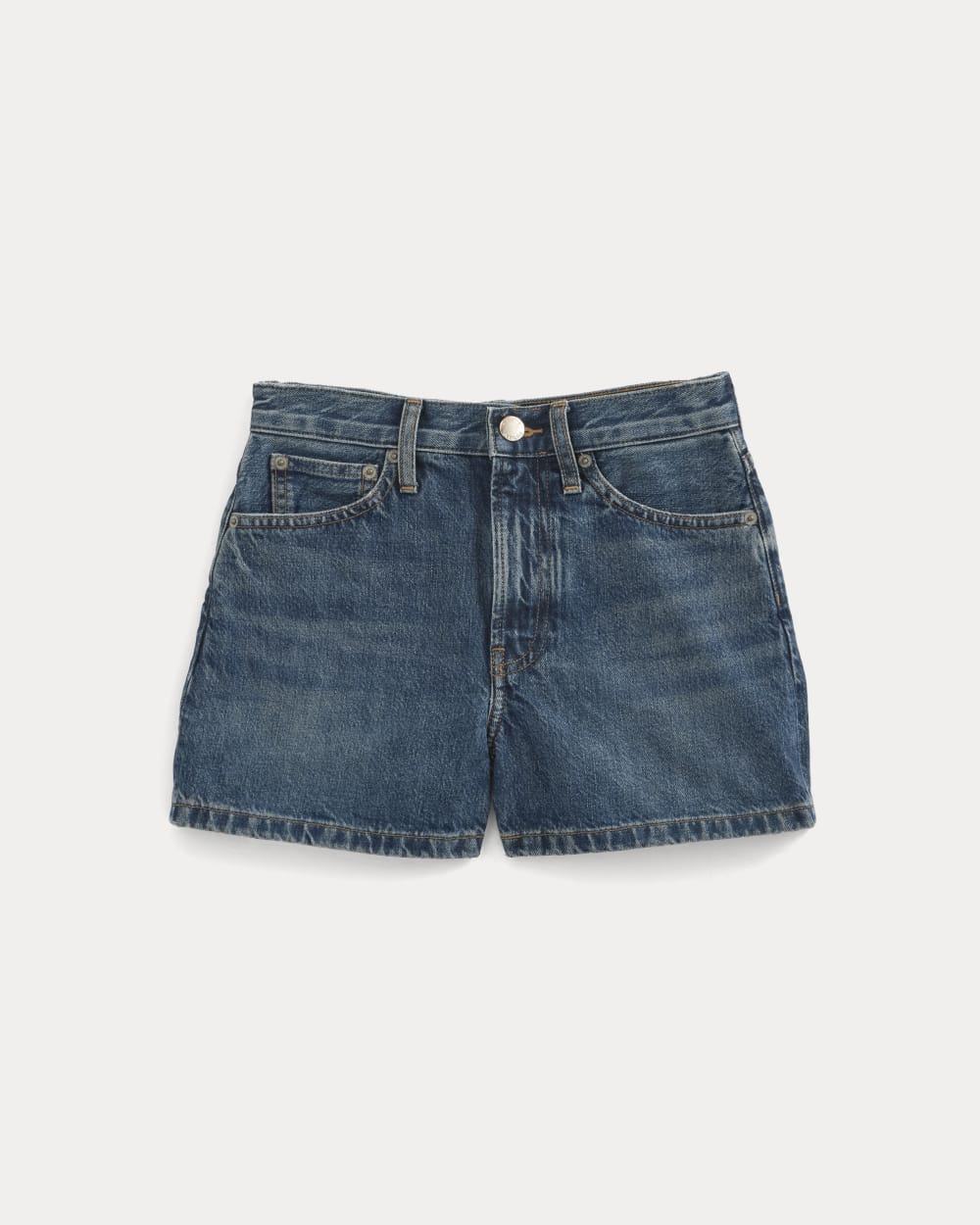 Classic Jean Short in Dark Indigo — alternate view