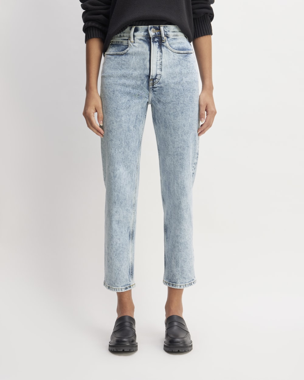 The Way-High® Jean in Folsom Snow — detail view