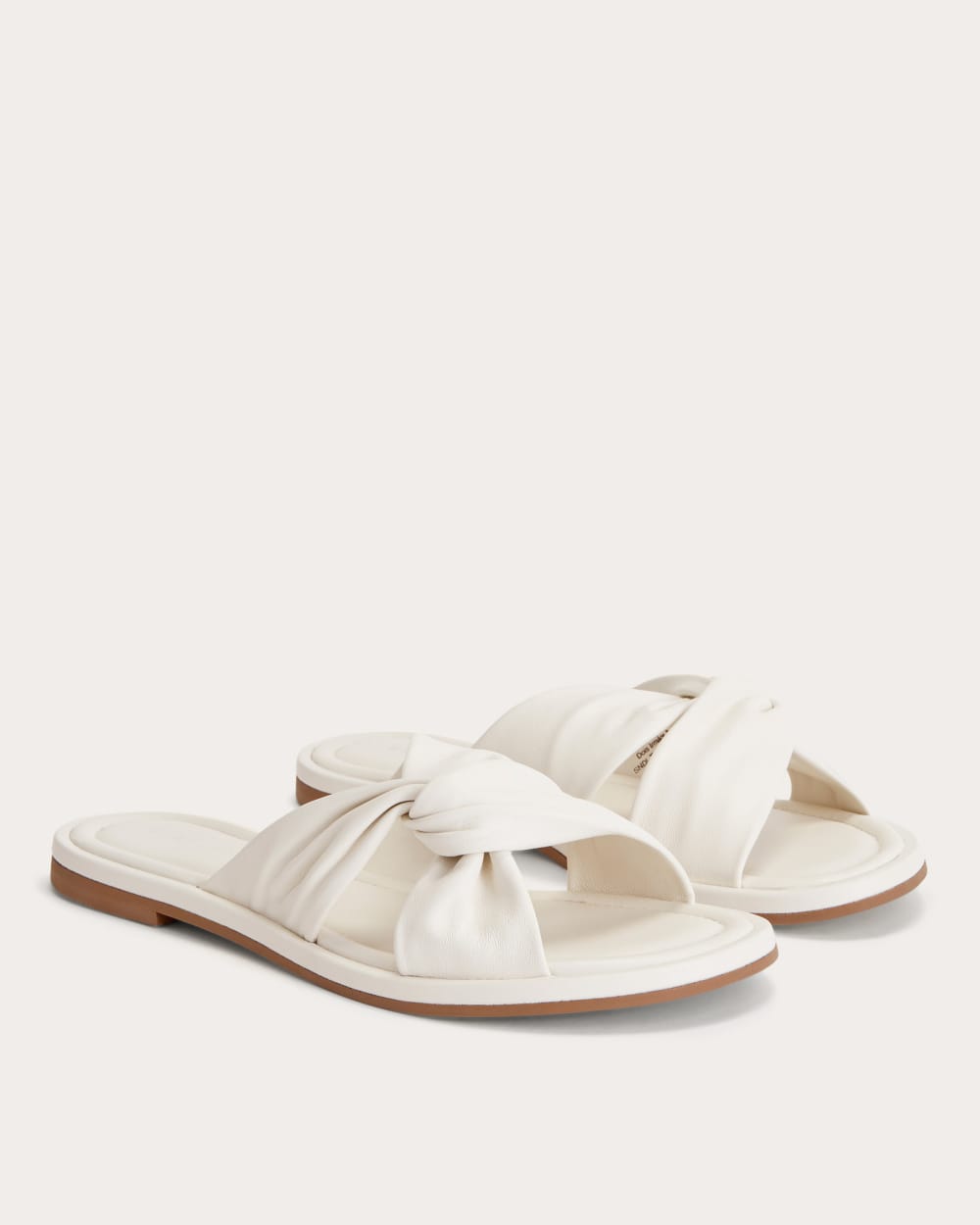 The Day Twist Sandal in Canvas — front view