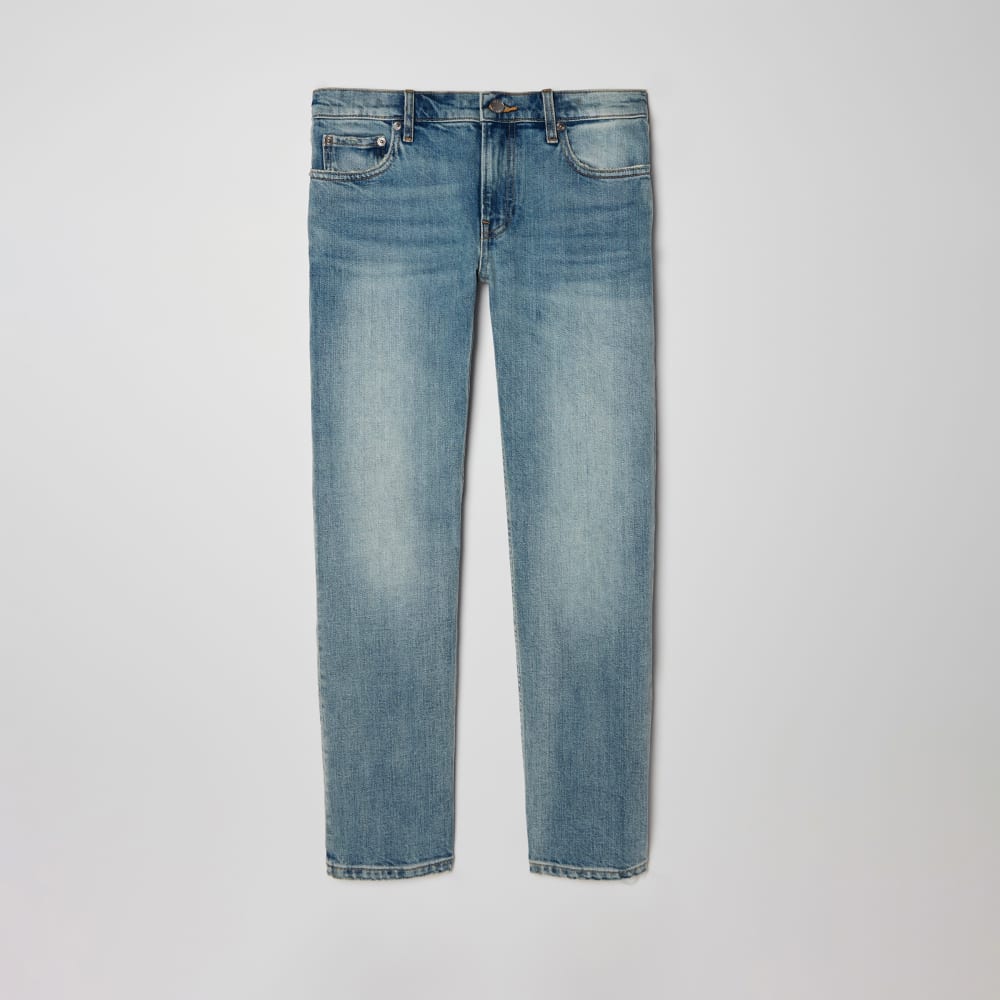 The Low-Rise Shortie Jean in Vintage Light — alternate view