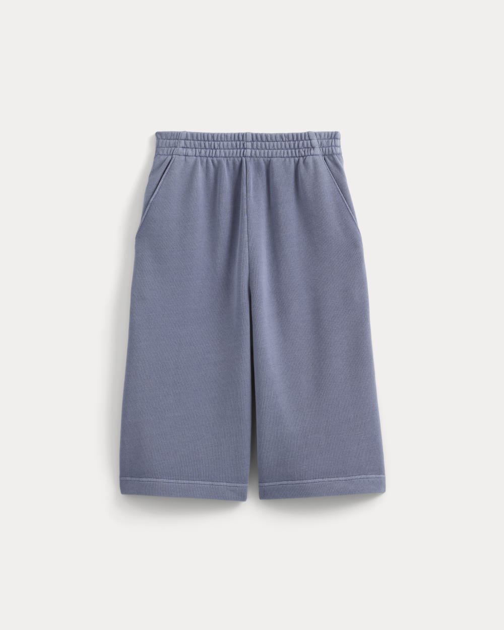 Lightweight Terry Long Shorts in Velvet Morning Garment Dye — alternate view