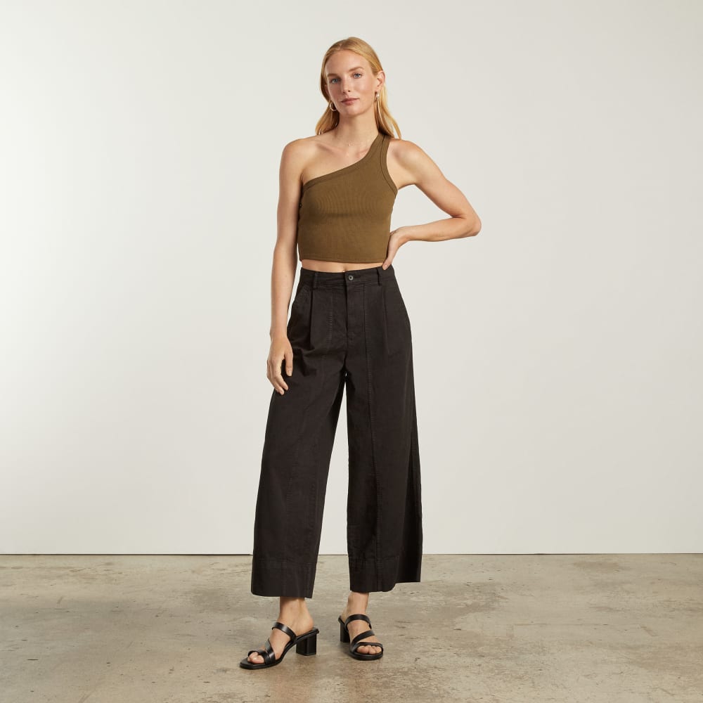 The Tourist Pant in Black — detail view