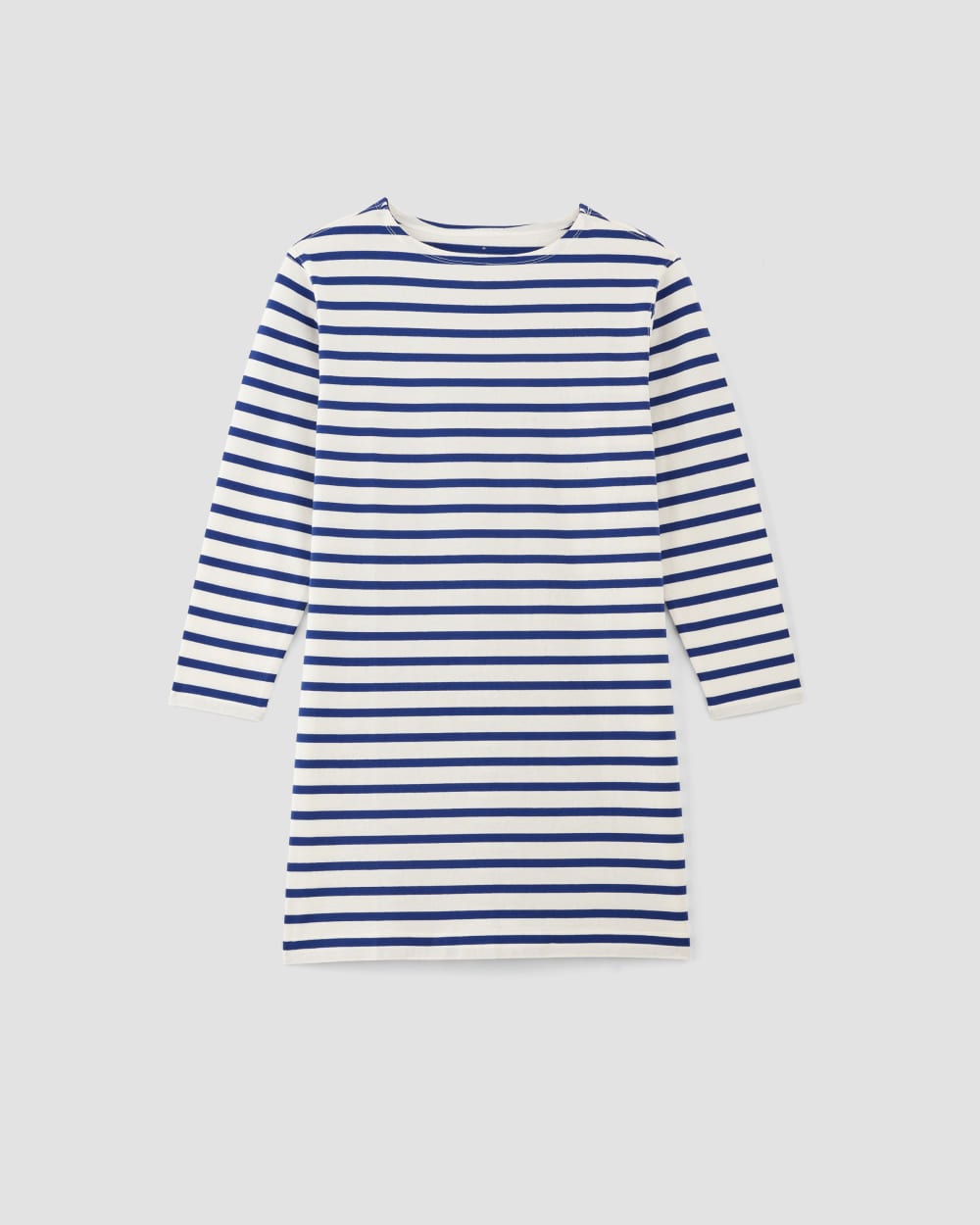 The Mariner Dress in Bone / Mazarine Blue — alternate view