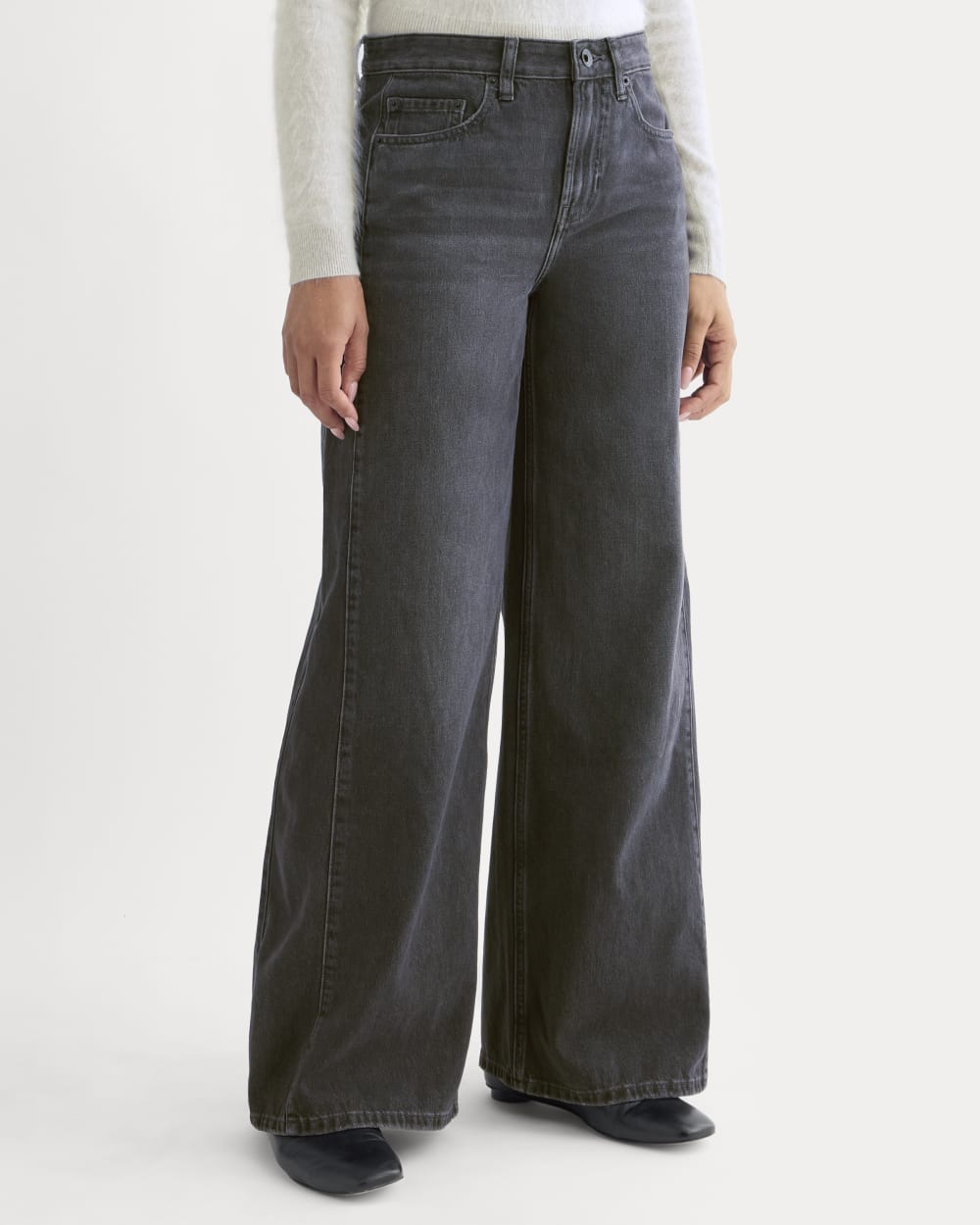 Paneled Ultra Wide-Leg Jean in Twilight — alternate view