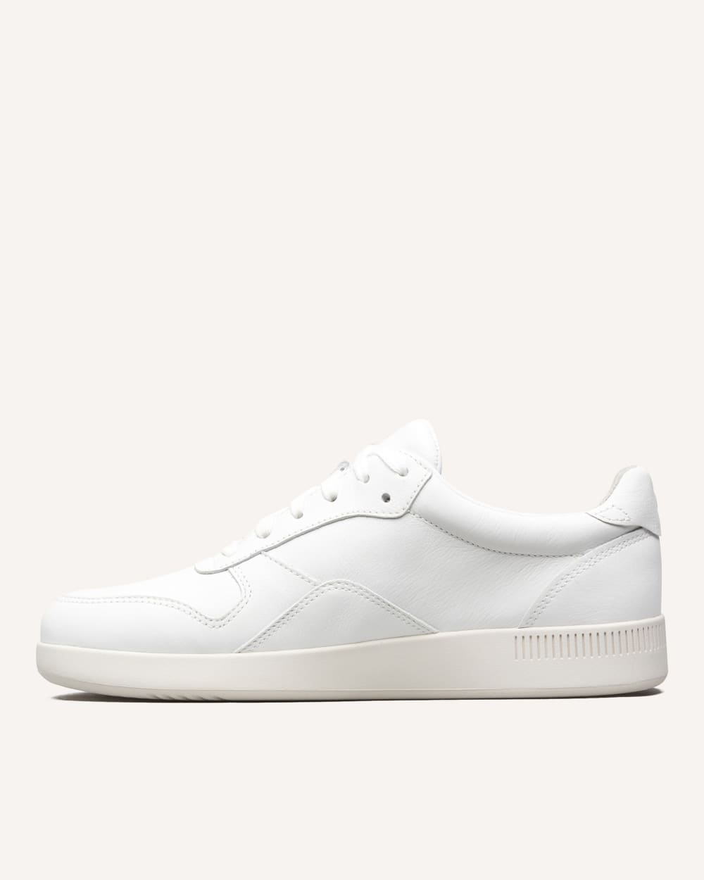 The Court Sneaker in White — detail view