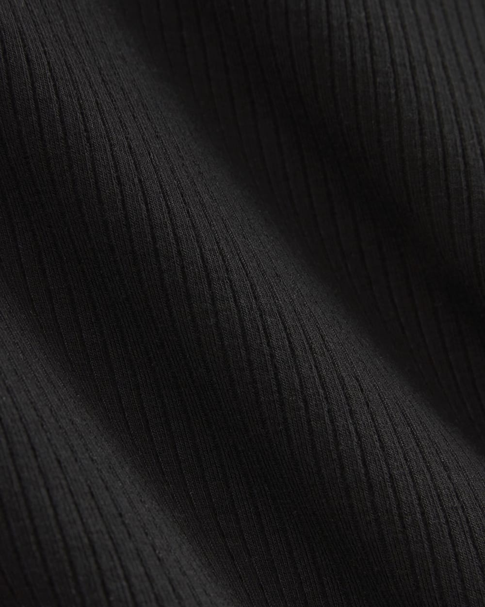 The Shimmy Cutaway Tank in Black — detail view