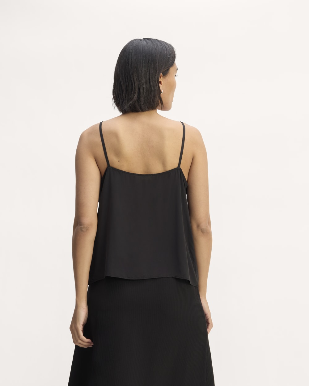The Slip Cami in Black — detail view