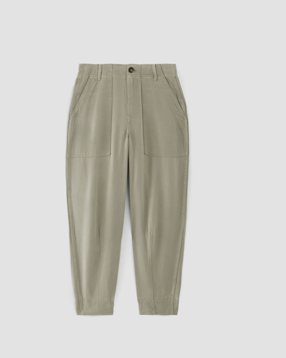 The Utility Pant in Buttersoft in Sage Green — alternate view