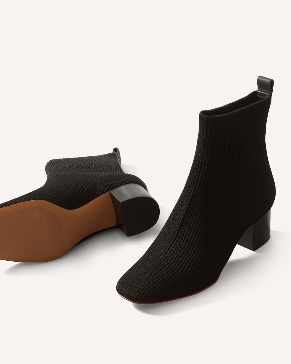The Glove Boot in Black — detail view