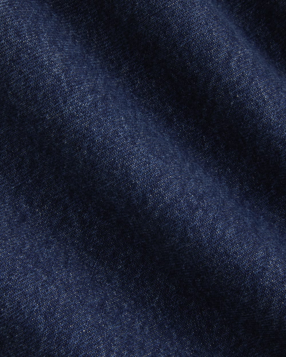 Everlane x Elena Bonvicini Highland Low-Rise Cigarette Jean in Deep Bay Indigo — detail view