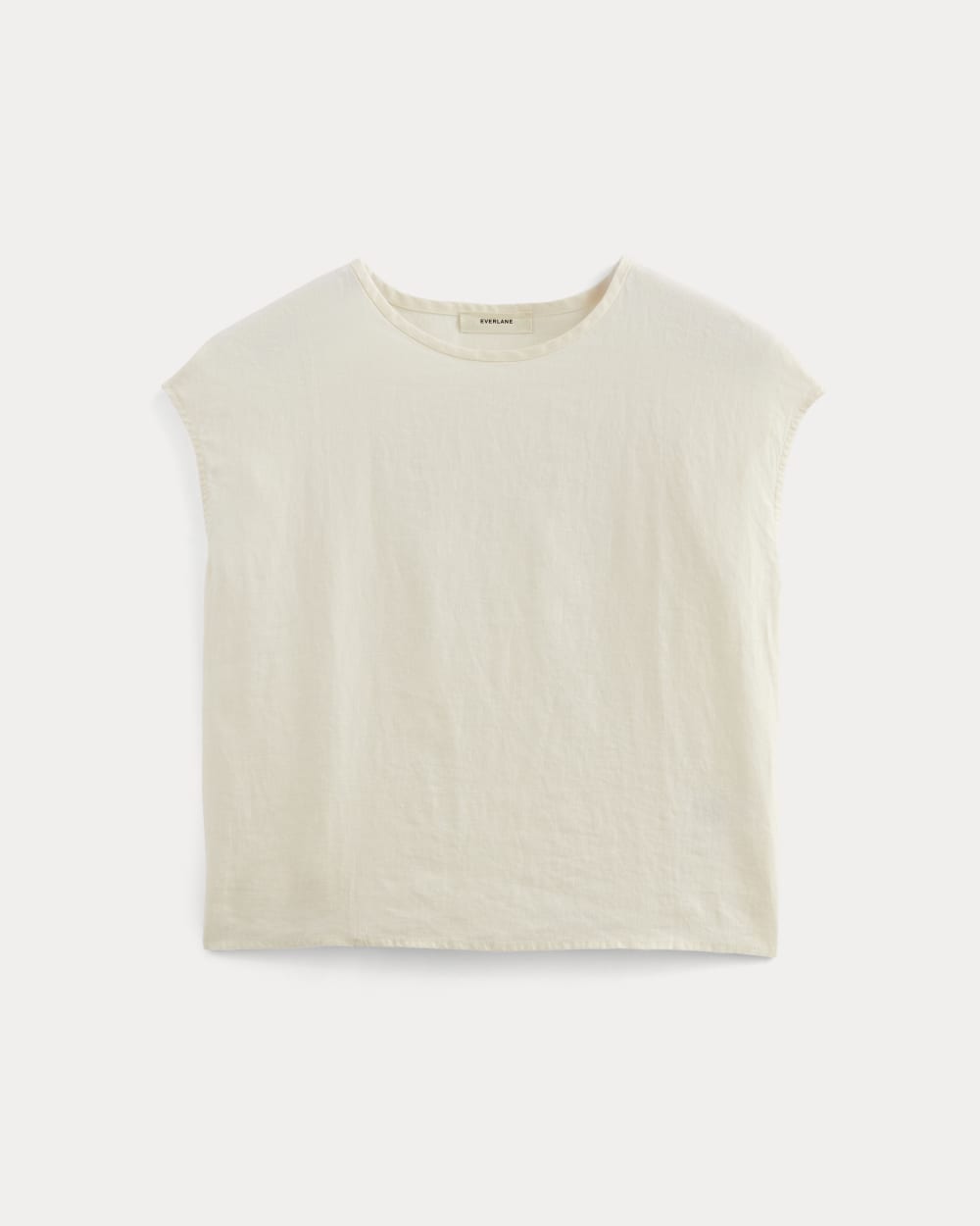 The Muscle Top in Linen in Bone — alternate view