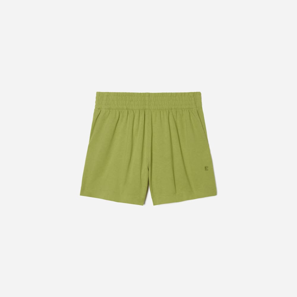 The Retro Jersey Short in Pepper — front view