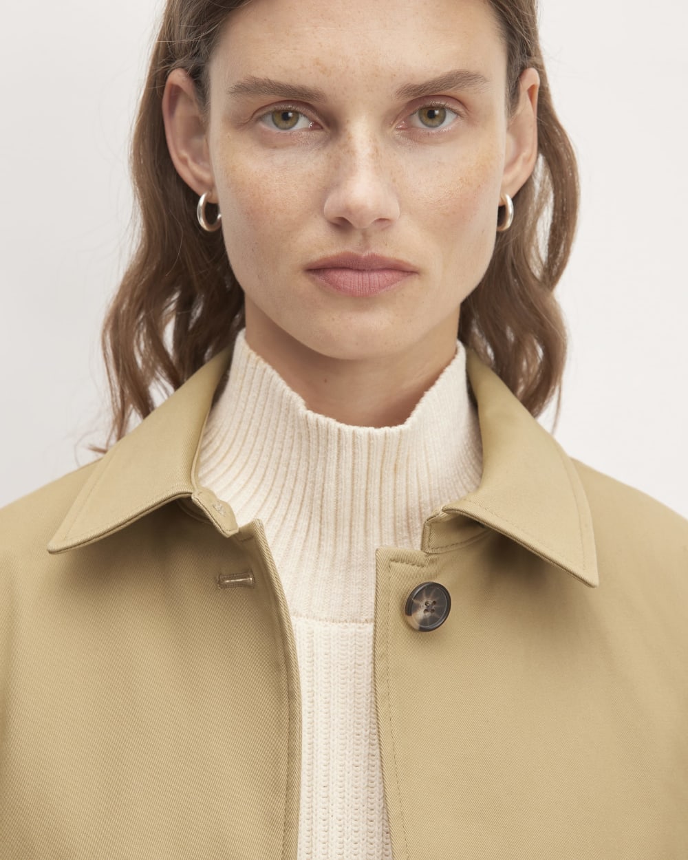 The Mac Coat in Cornstalk — detail view