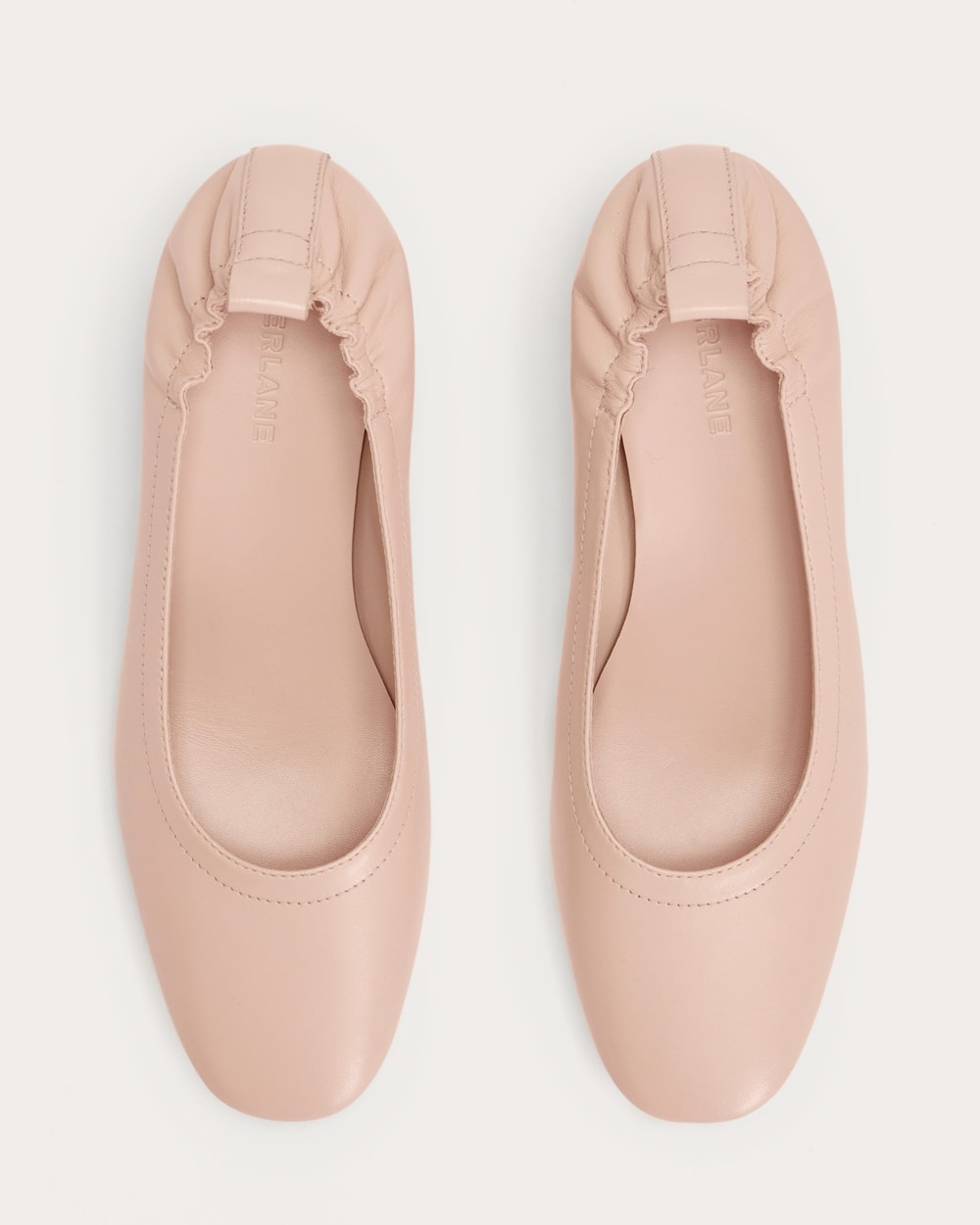 The Day Heel in Pale Pink — detail view