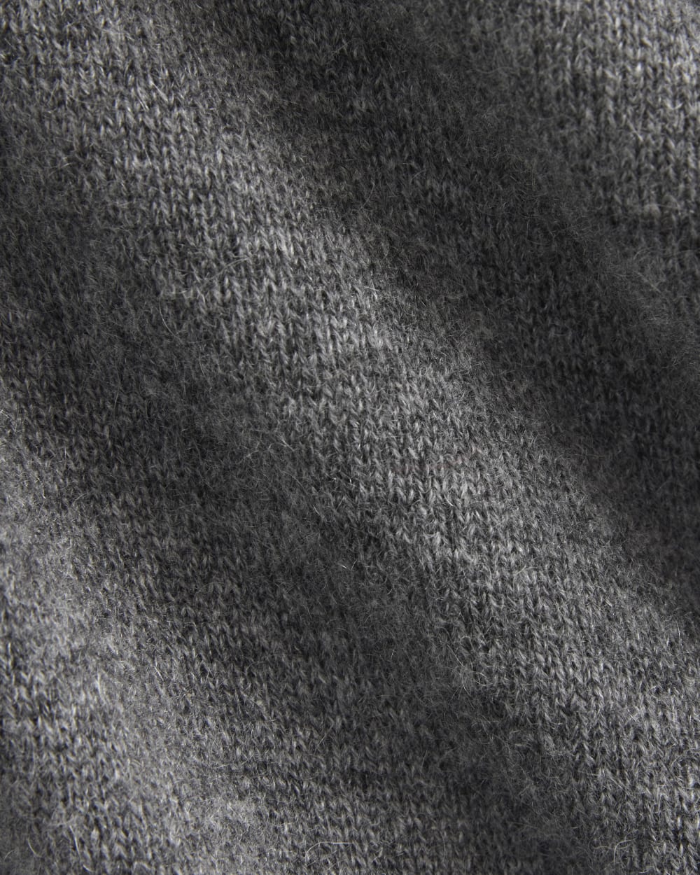 Cashmere Lounge Jumpsuit in Heather Charcoal — detail view