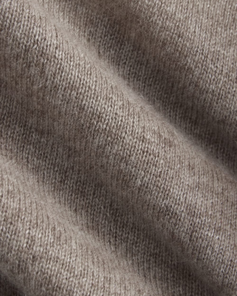Cashmere Lounge Jumpsuit in Oatmeal — detail view