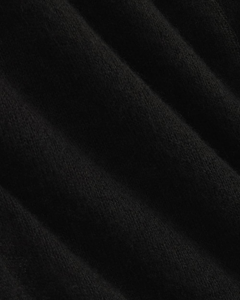 The Air Alpaca ™ High V Cardigan in Black — detail view