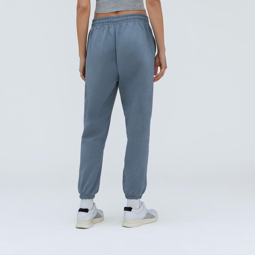 The Track Jogger in Faded Blue — detail view