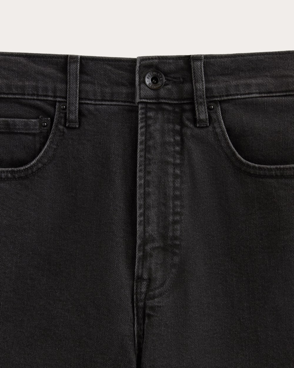 The Way-High® Sailor Jean 2.0 in Washed Black — detail view