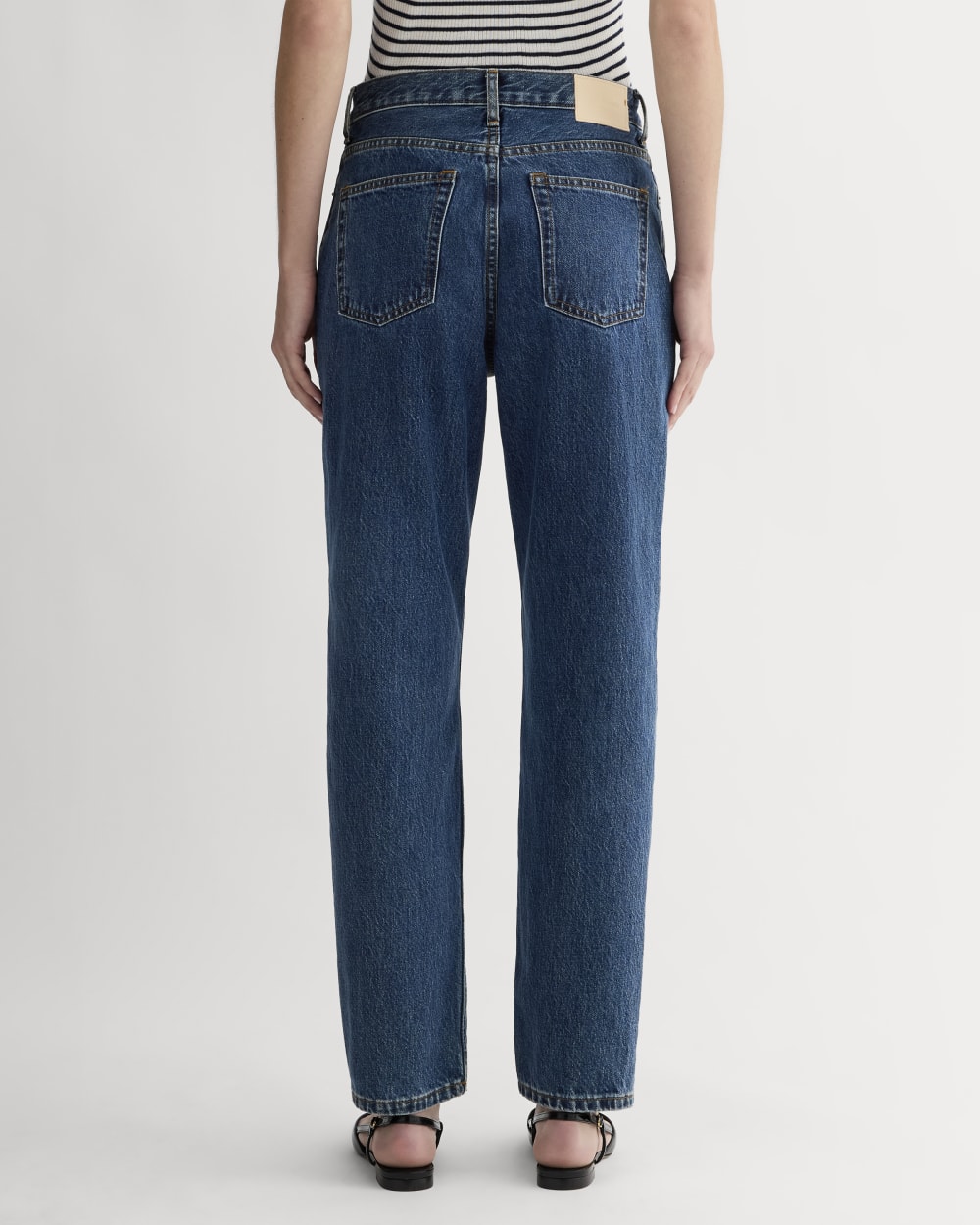 The ’90s Cheeky® Jean in Deep Atlantic — detail view