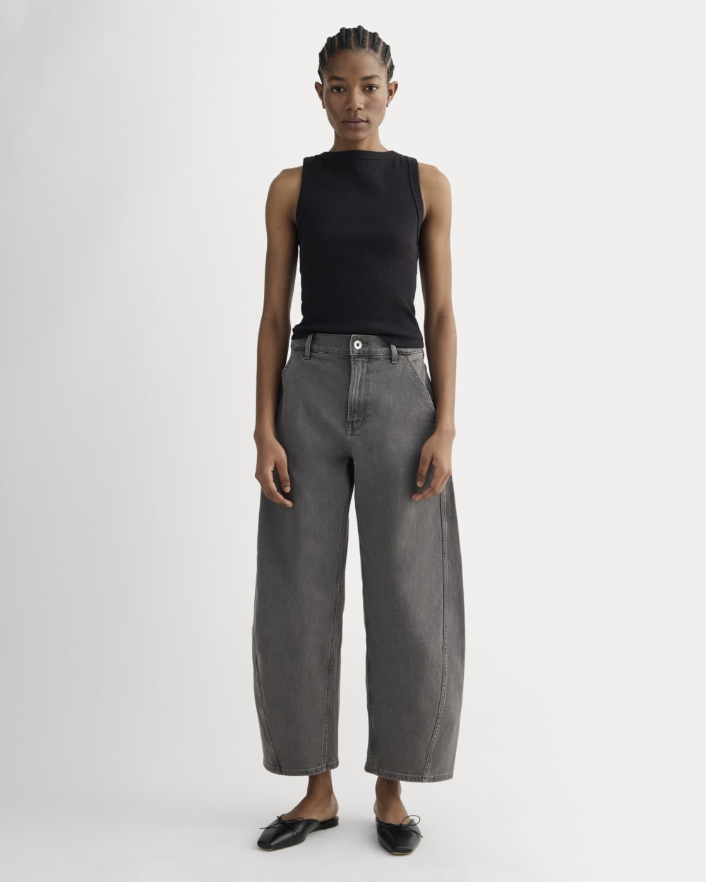 The Way-High® Twist Curve Jean in Cloud Mist — front view
