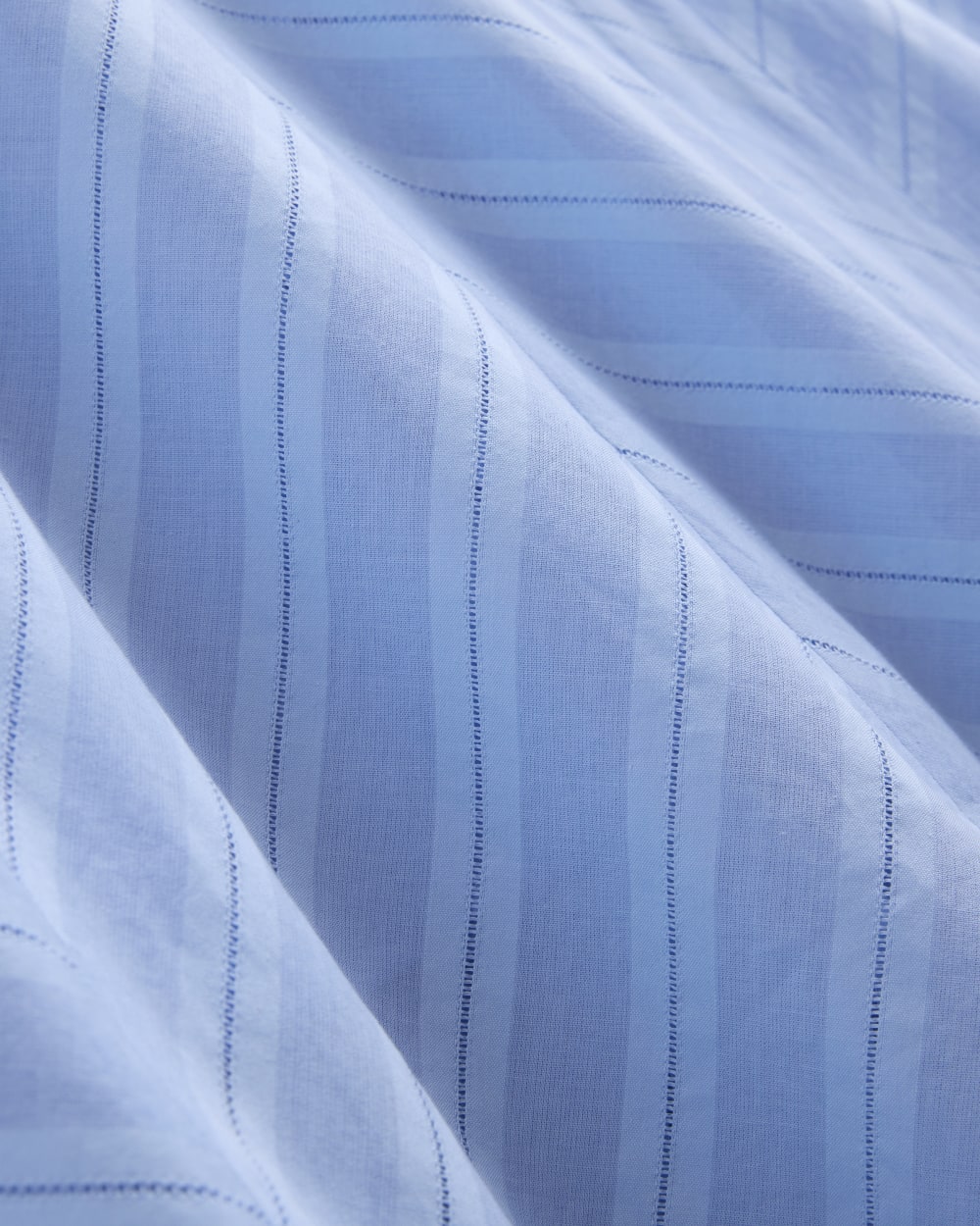 Textured Halter Midi Dress in Open Air Blue — detail view