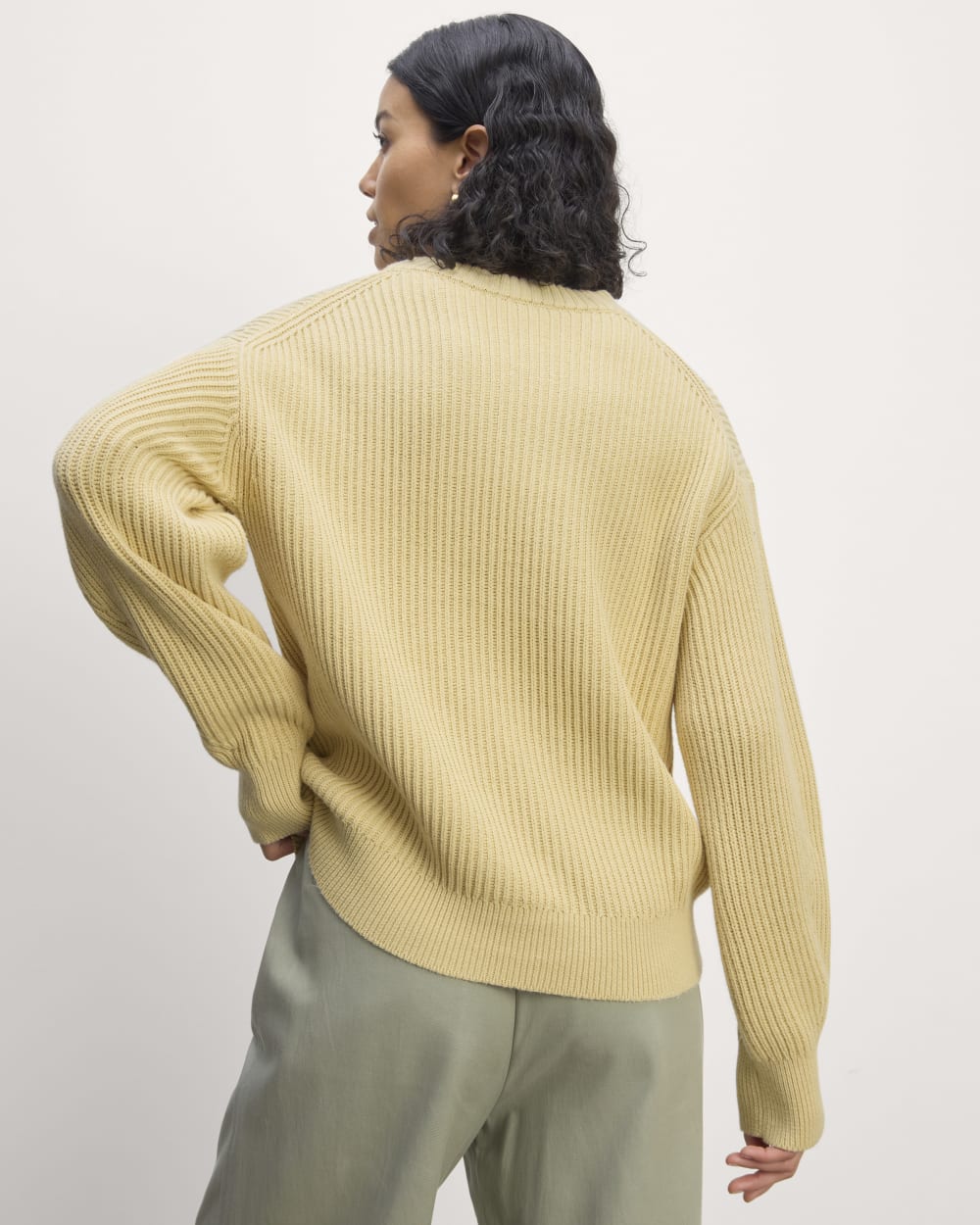 The Cocoon Crew in Everyday Cotton in Parsnip — detail view