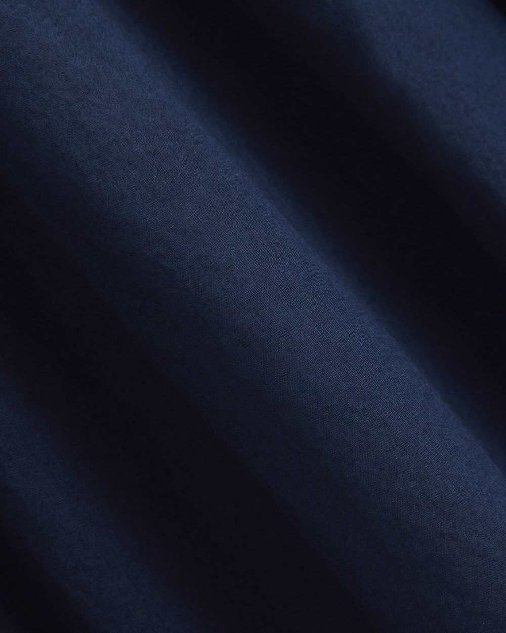 Halter Dress in Ultrasoft Cotton in Navy — detail view