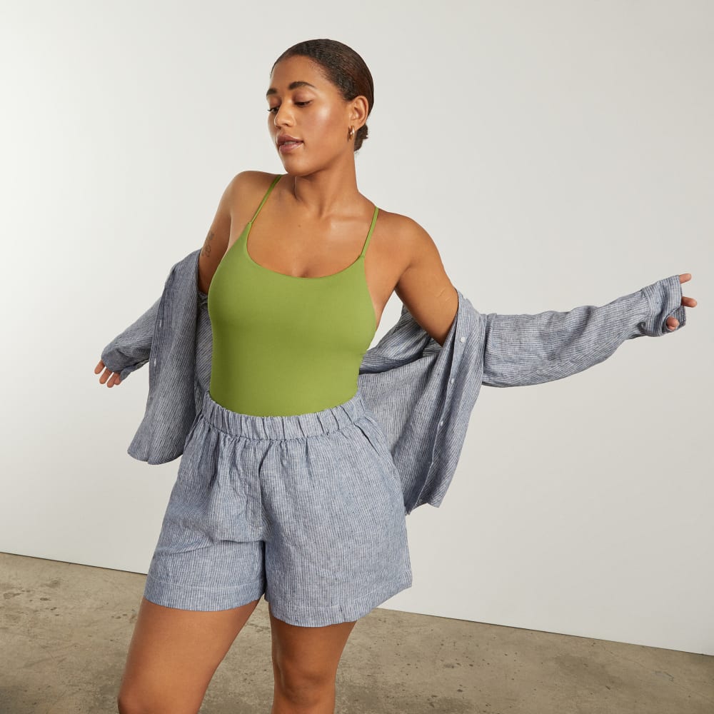 The String One-Piece in Pepper — detail view