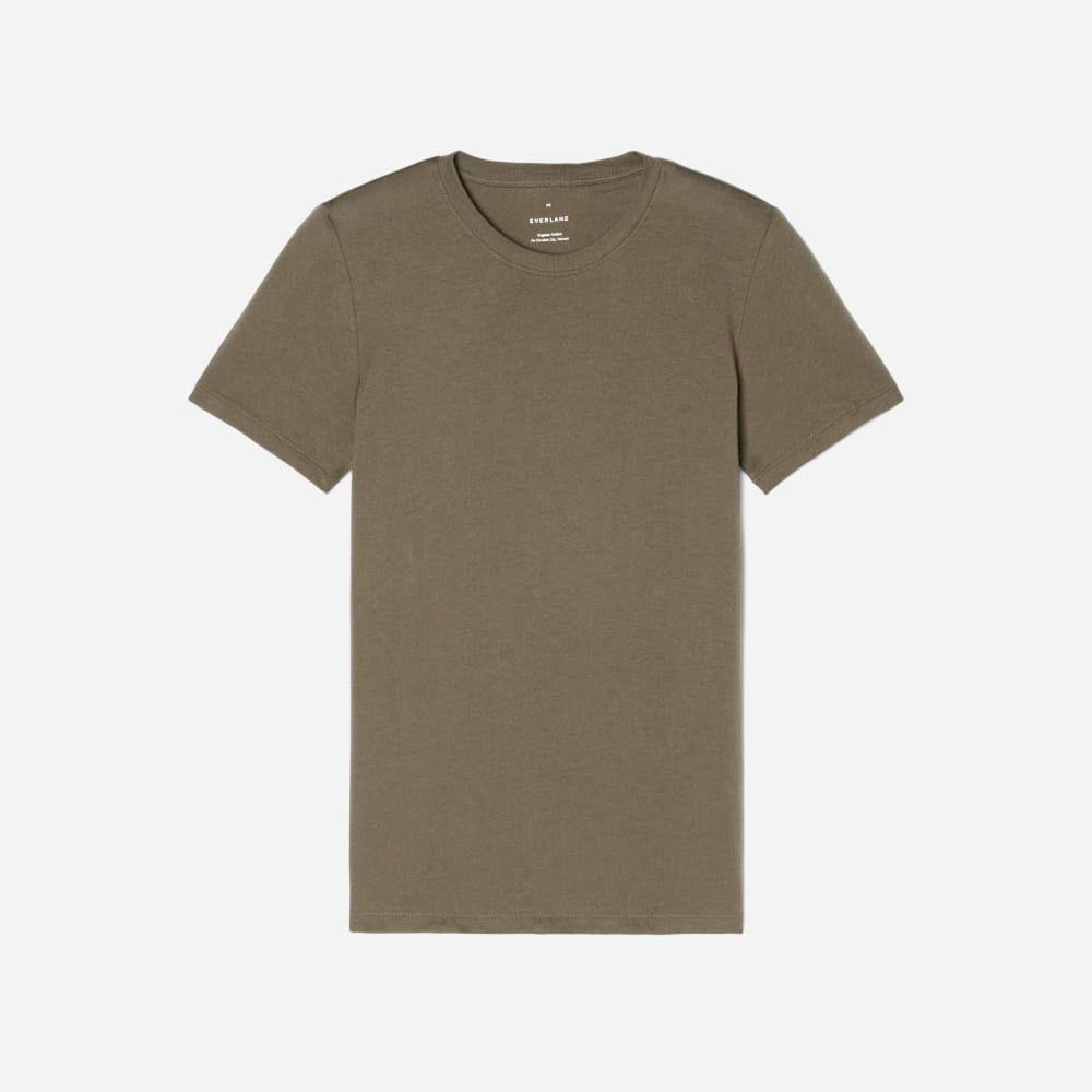 The Organic Cotton Crew Tee in Kambaba — alternate view
