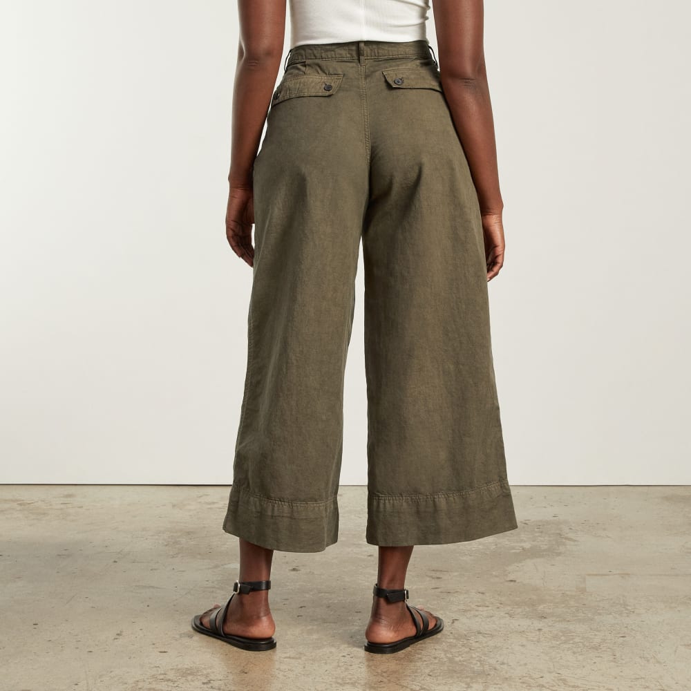 The Tourist Pant in Beech — detail view