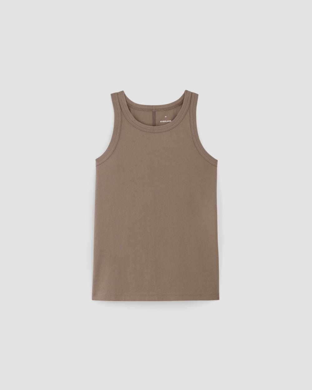 The Tank in Essential Cotton in Clay — front view