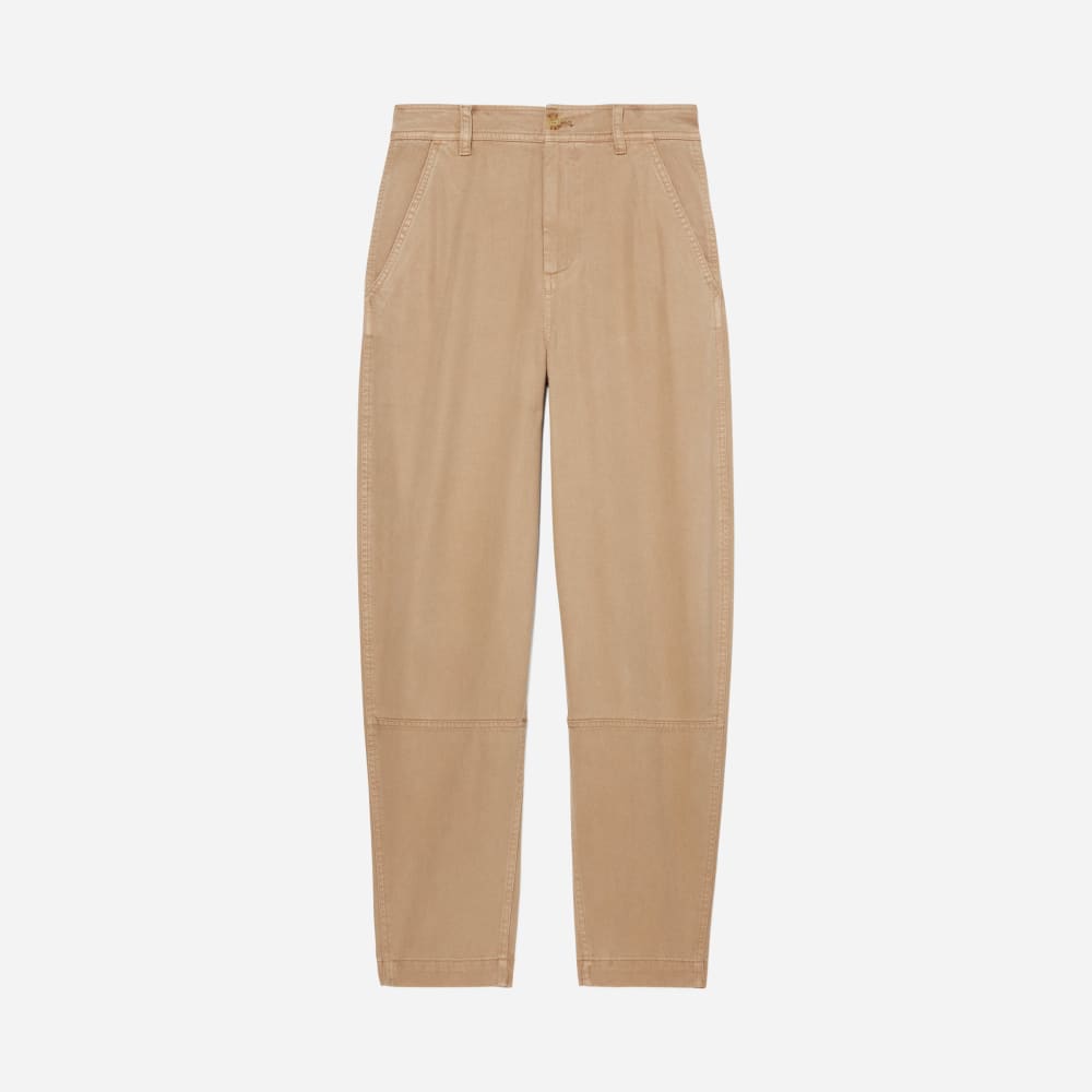 The Chino in Buttersoft in Dark Khaki — front view