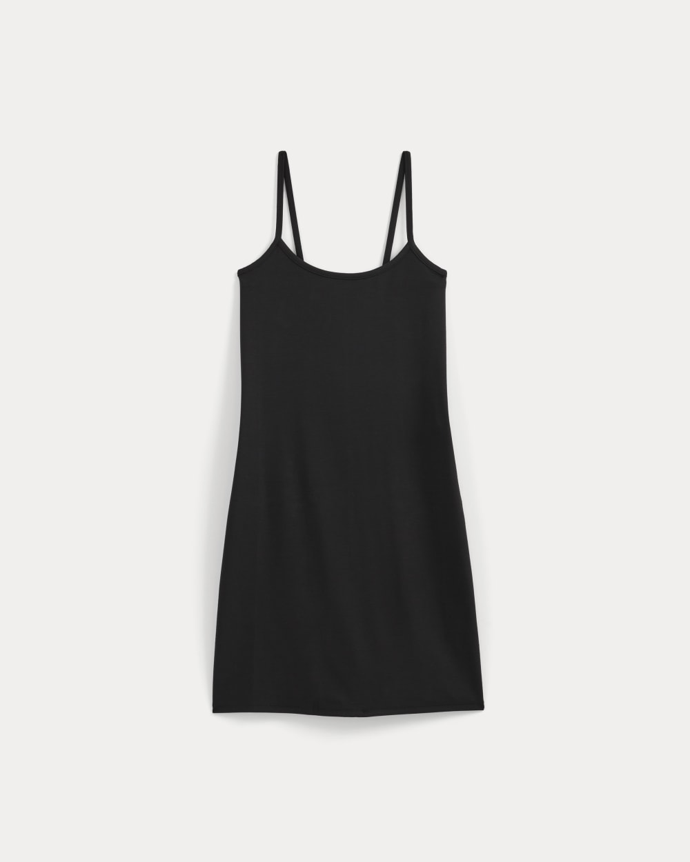 Knit Cami Mini Dress in Black — alternate view