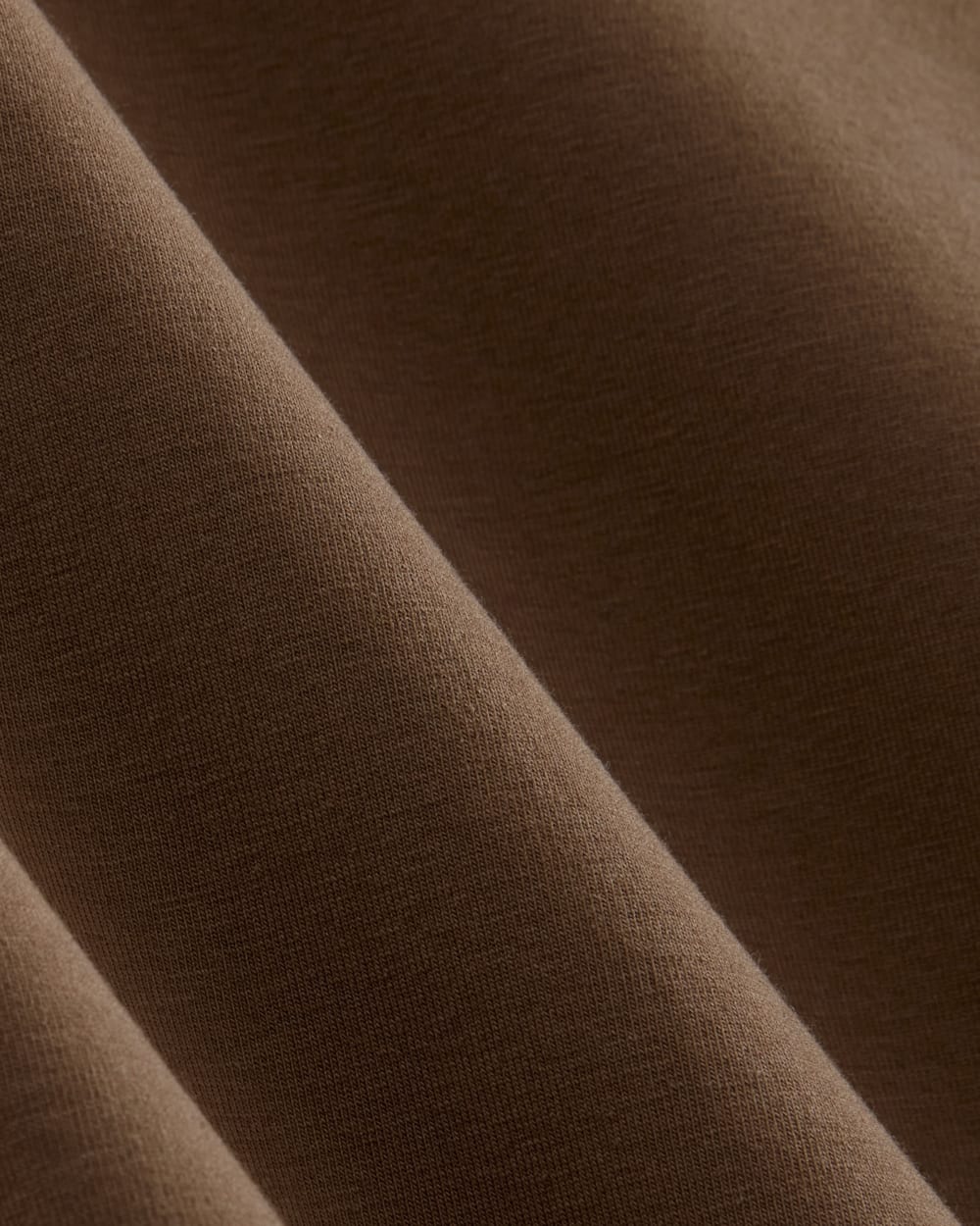 The Form Boatneck Tank in Cocoa — detail view