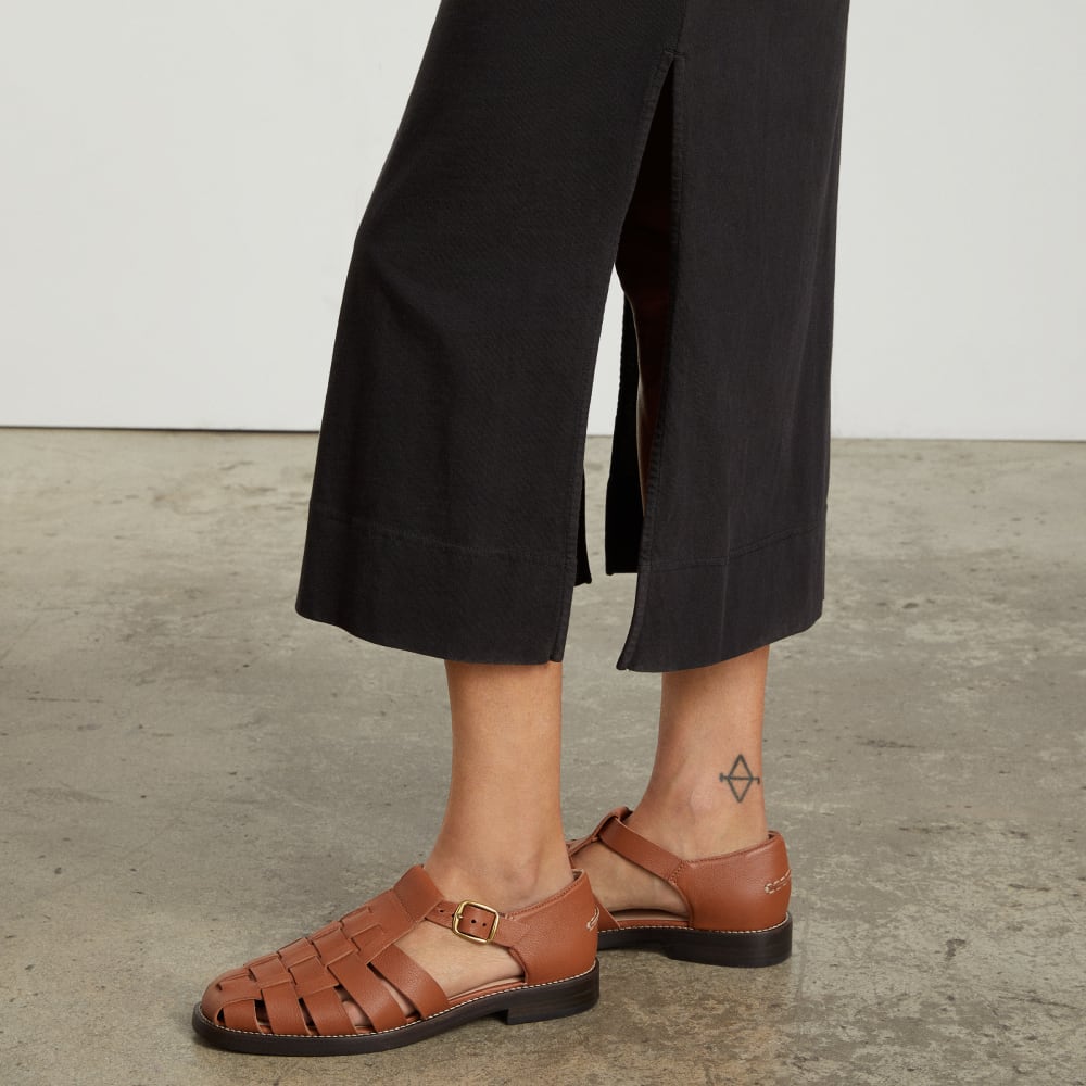 The Organic Weekend Maxi Dress in Black — detail view