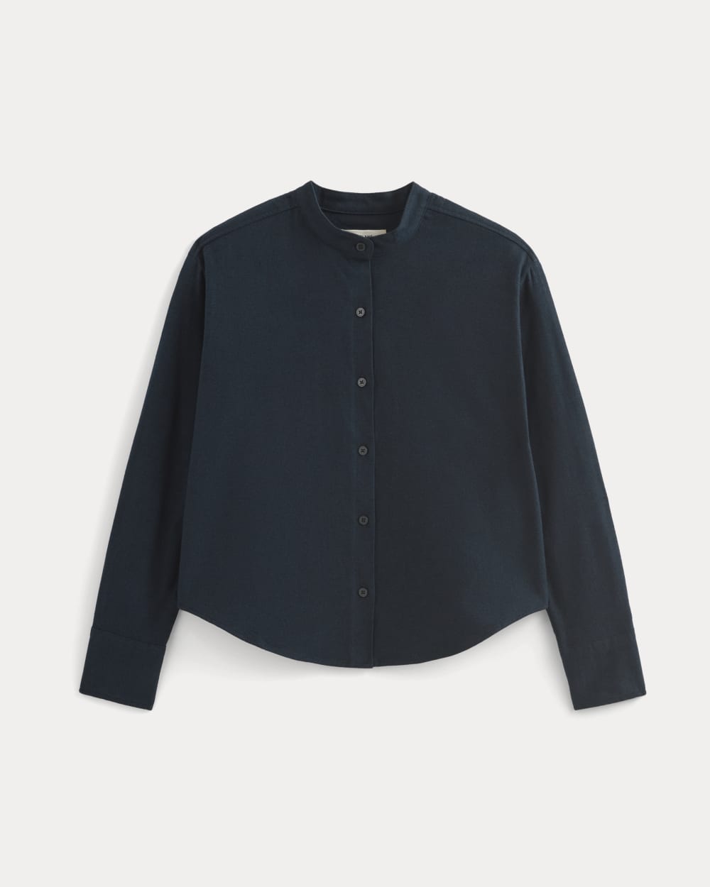 Flannel Shirt in Navy — alternate view