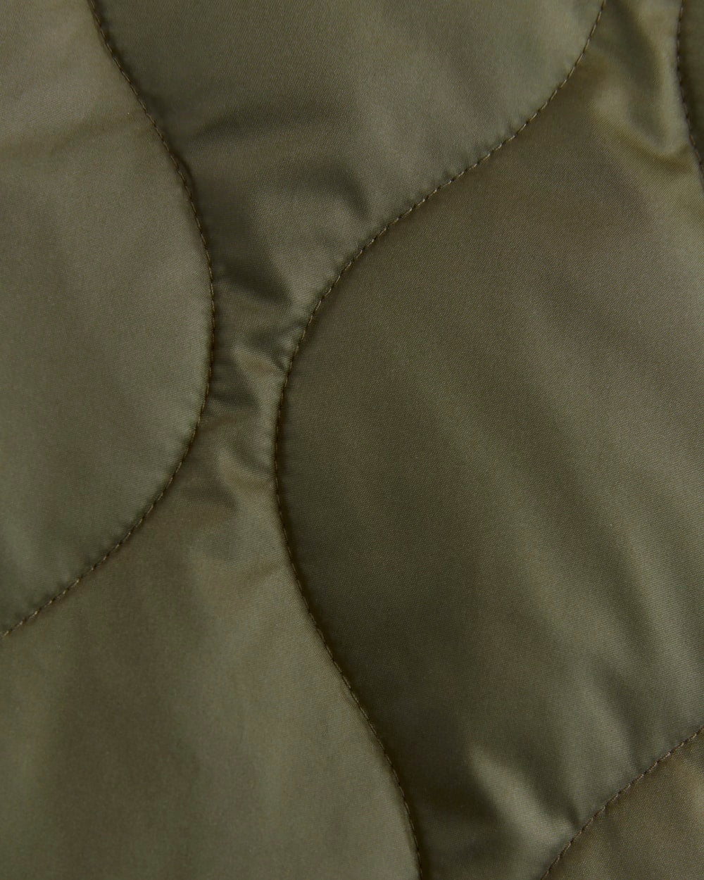The Quilted Liner in Kalamata — detail view
