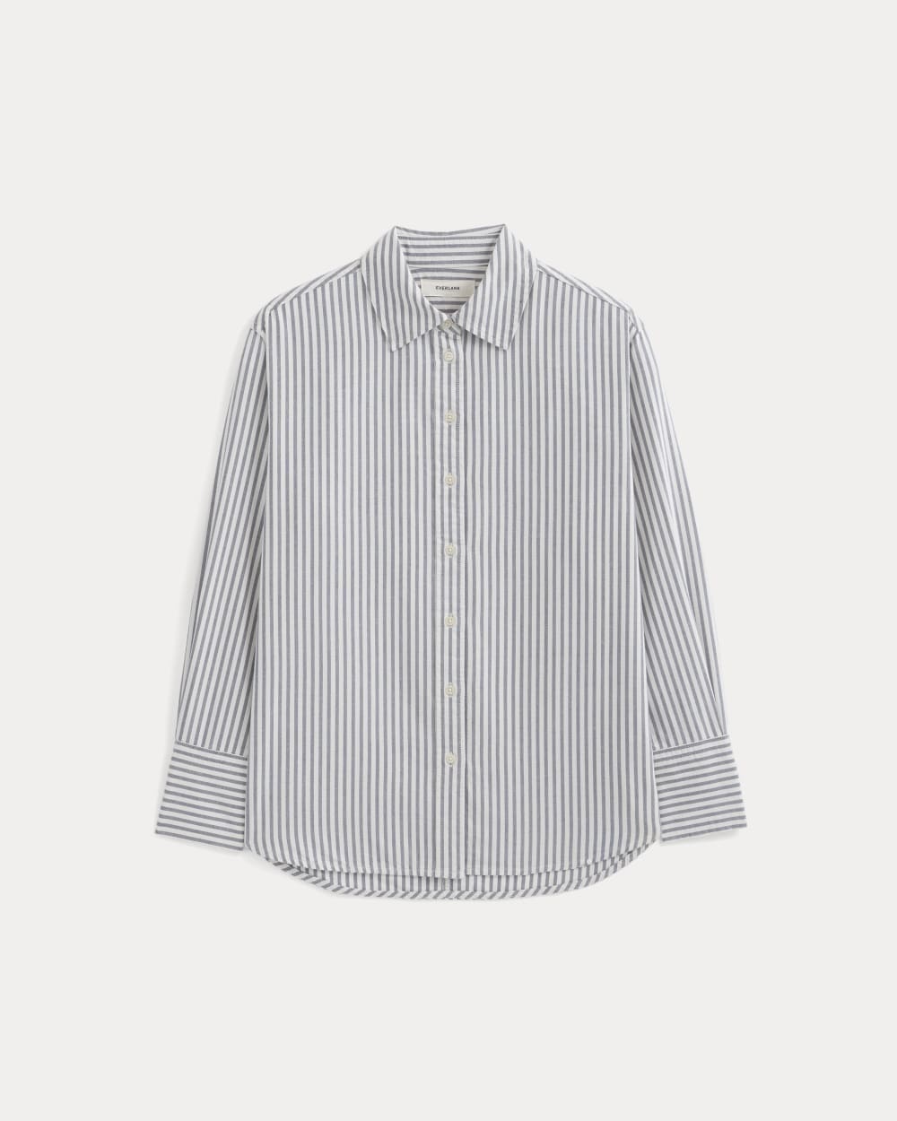 Everyday Oxford Shirt in Bone/Navy — alternate view