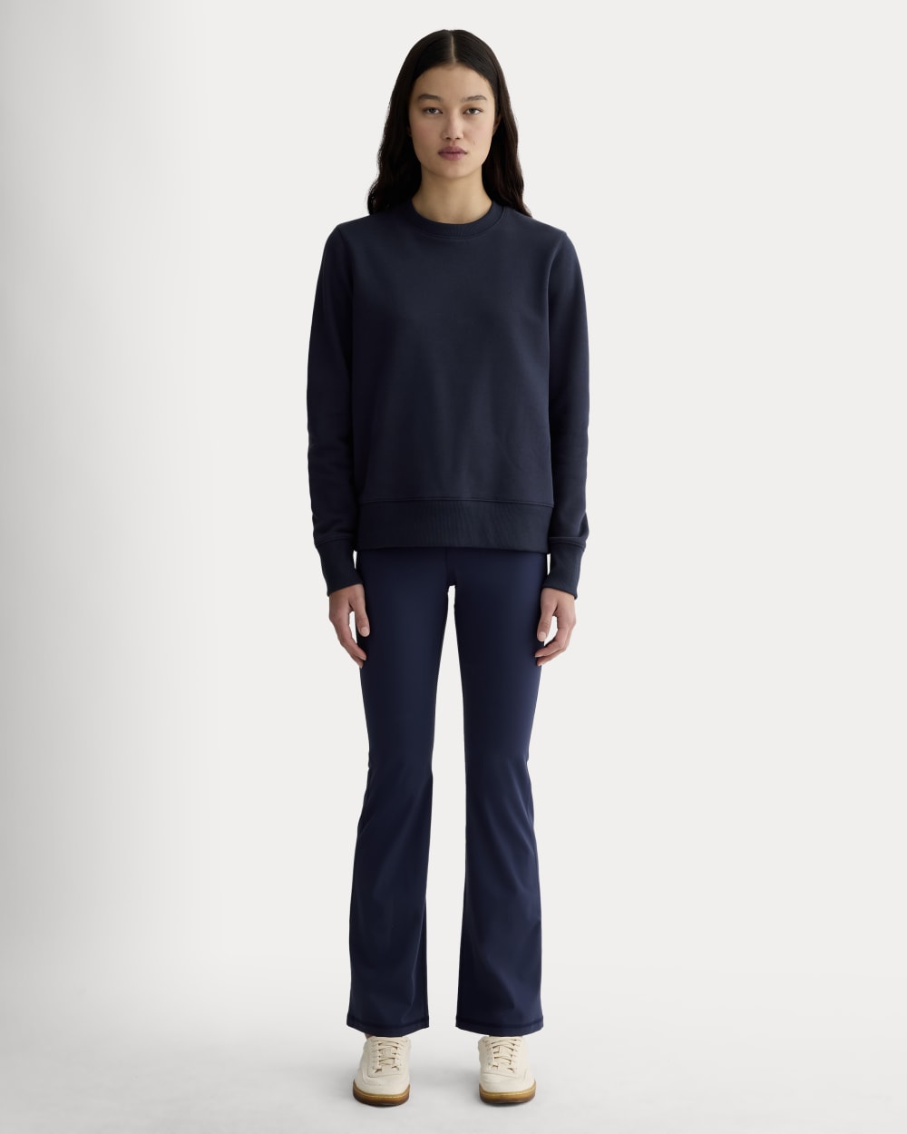 The Off-Duty Terry Crew in Navy — detail view