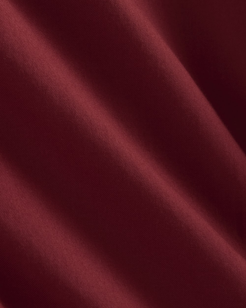 The Must-Have Shirt in Silky Cotton in Merlot — detail view