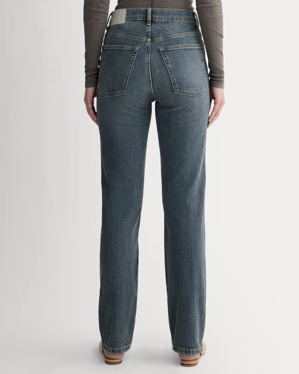The Way-High® Slim Jean in Indigo Blue — detail view