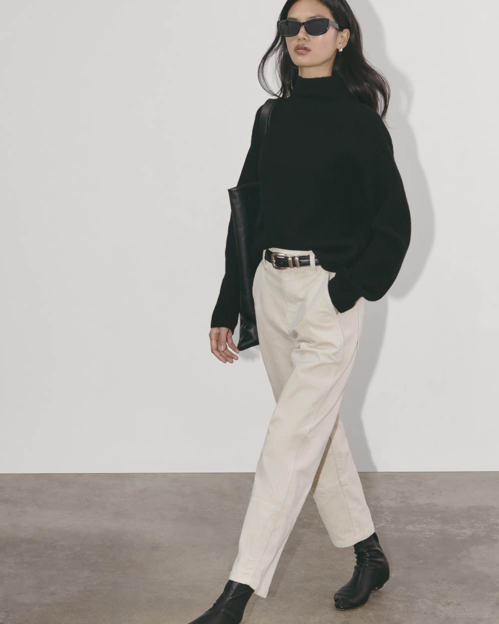The Utility Barrel in Corduroy in Sandstone — alternate view
