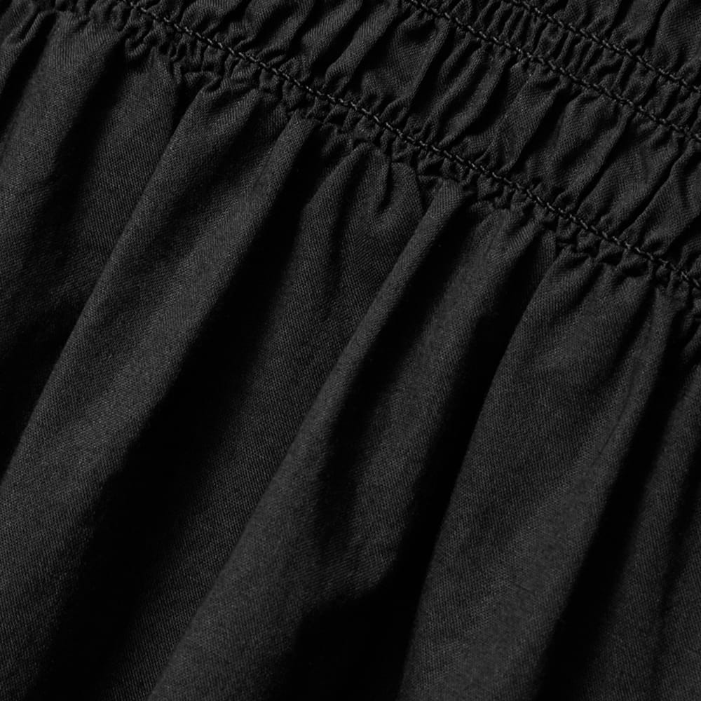 The Smock Dress in Black — detail view